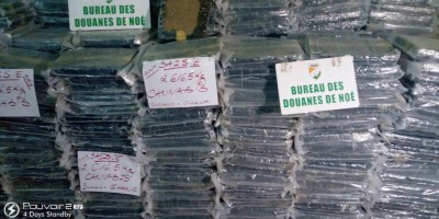 Côte d'Ivoire :  Noé, 2,6165 tonnes de résine de cannabis en provenance du Ghana dissimulées dans un camion malien