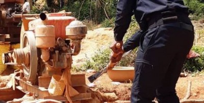 Côte d'Ivoire: Plus d'une centaine de personnes interpellées  dans un site d'orpaillage clandestin