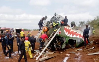 Côte d'Ivoire :   Choc entre un Mi-24 et un Mi-17 à l'aérodrome de Katiola, des Biélorusses au nombre des blessés, Sidi Touré affirme que les victimes sont toutes des ivoiriens