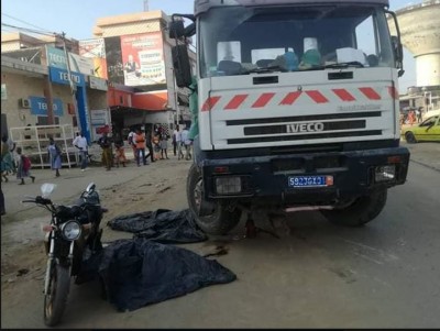 Côte d'Ivoire: Accident mortel de moto à  Cocody-Angré Jeudi, une des victimes serait  un gendarme