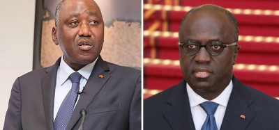 Côte d'Ivoire :  RHDP, choix du candidat à la présidentielle de 2020, Amadou Gon et Amon-Tanoh se regarderaient en «chien de faïence »
