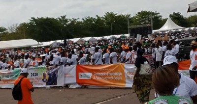 Côte d'Ivoire: Yamoussoukro, le RHDP réussit le pari de la mobilisation à la place Jean-Paul II