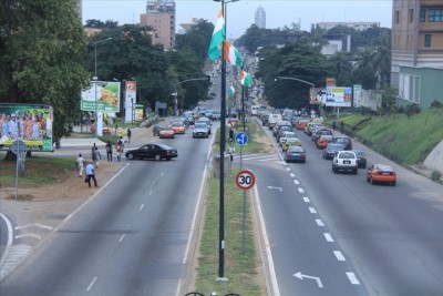 Côte d'Ivoire: Cocody, prolongement  en vue du  boulevard Latrille jusqu'au CHU d'Angré