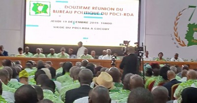 Côte d'Ivoire:  Bureau politique du PDCI, Bédié s'attaque à la gestion du RHDP et galvanise ses militants pour la reconquête du pouvoir en 2020