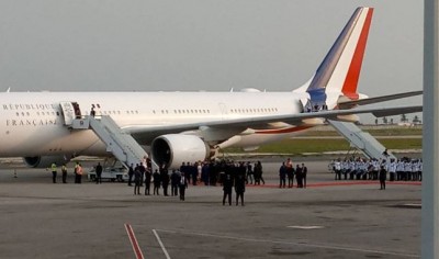 Côte d'Ivoire: Visite officielle, Macron et son épouse à Abidjan depuis 16 heures 48