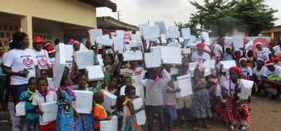 Côte d'Ivoire: 1500 enfants comblés grâce à la Magie de Noel by Bolloré