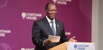 Côte d'Ivoire :  Depuis Londres, Ouattara assure : «la paix, la stabilité, la modernisation du pays et la cohésion sociale, sont désormais irréversibles»