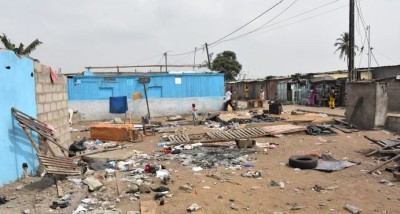 Côte d'Ivoire: Adjouffou, avant le déguerpissement, les populations libèrent le site