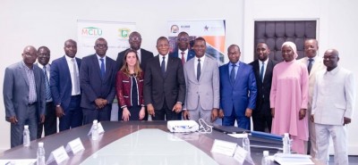 Côte d'Ivoire : Mise en œuvre du Projet Abidjan transport, le MCA et le ministère de la Construction signent l'accord d'identité, les USA exhortent à l'épuisement des fonds allouées avant 5 ans