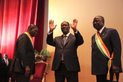 Côte d'Ivoire : Depuis Yamoussoukro, Ouattara à propos de son bilan: « J'ai donné le meilleur de moi-même parce que nos compatriotes m'ont fait confiance en 2010 et aussi en 2015»