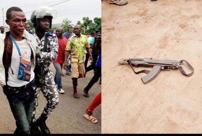 Côte d'Ivoire : Tentative de braquage d'une banque à l'Ouest, un suspect interpellé