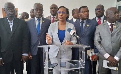 Côte d'Ivoire : Révision constitutionnelle,  les groupes parlementaires de l'opposition annoncent leur retrait des travaux parlementaires