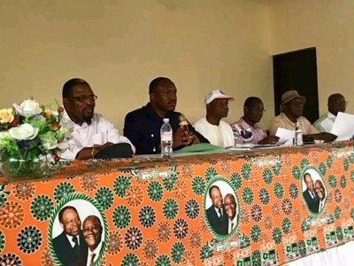 Côte d'Ivoire : Choisi pour être le candidat du RHDP à la présidentielle, Gon plébiscité par le Haut Sassandra