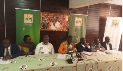 Côte d'Ivoire : Gon candidat du RHDP à la  Présidentielle, Flindé et des cadres de l'ex-UDPCI approuvent, Mabri « désavoué »