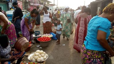 Côte d'Ivoire : Prévention contre la propagation du Coronavirus au marché de Yopougon Sicogi, c'est grave