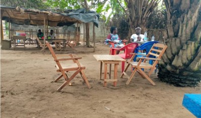 Côte d'Ivoire : Prévention de propagation du Coronavirus, après le premier jour du couvre-feu, à N'dotré (Abobo), restaurant vides, restauratrices inquiètes