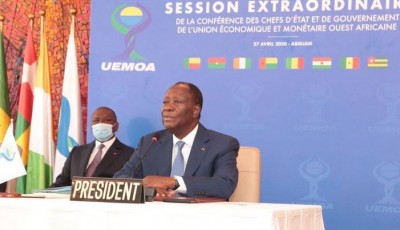 Côte d'Ivoire : Sommet de l'UEMOA en visioconférence, allocution d'Alassane Ouattara