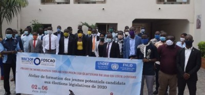 Côte d'Ivoire : Législatives 2020, 30 jeunes potentiels candidats bénéficient d'une formation pour s'imprégner du processus électoral