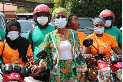 Côte d'Ivoire : Présidentielle 2020, Ly Ramata renforce la capacité de mobilité des femmes du N'Zi pour la victoire de Gon