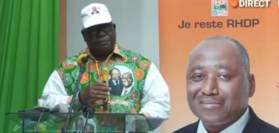 Côte d'Ivoire : Depuis Yamoussoukro, des militants du RHDP issus de l'UDPCI soutiennent la candidature de Gon et promettent faire revenir Mabri