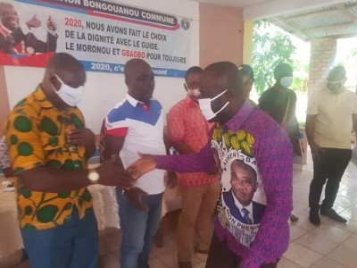 Côte d'Ivoire : Présidentielle octobre, depuis Bongouanou, Justin Koua en campagne pour Gbagbo « l'heure est venue pour la victoire du FPI »