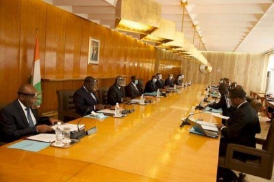 Côte d'Ivoire :  Un Conseil des ministres extraordinaire prévu lundi suivi d'une réunion du Conseil national de sécurité