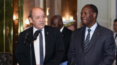 Côte d'Ivoire-France : Jean-Yves Le Drian au Pays pour les obsèques de Gon Coulibaly mais pas que...