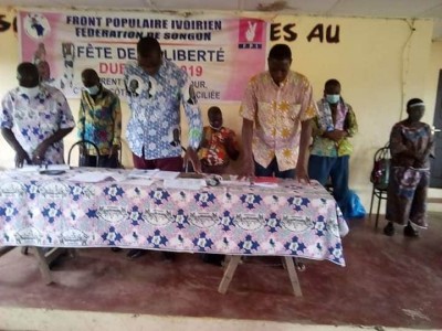 Côte d'Ivoire : FPI, à Yopougon et Songon, le parti de Gbagbo sollicite sa candidature pour le scrutin présidentiel