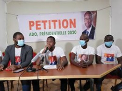 Côte d'Ivoire : Pétition ADO 2020, les initiateurs annoncent avoir recueilli, 700 mille signatures en moins d'une semaine