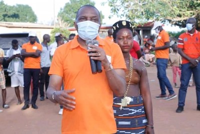 Côte d'Ivoire : Bouaké, en campagne pour le 1 coup KO du RHDP, Jean Claude Kouassi prévient : « on ne veut plus de bulletins nuls »