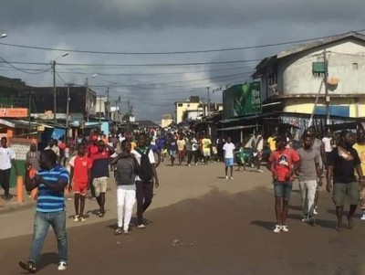 Côte d'Ivoire : Désobéissance civile, vives tensions à Bonoua suite aux manifestations de rue