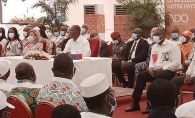 Côte d'Ivoire : Depuis Abengourou, Ouattara met en garde les auteurs de la désobéissance civile et annonce l'élection législative avant la fin 2020