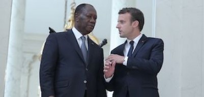 Côte d'Ivoire-France : Emmanuel Macron félicite Alassane Ouattara pour sa réélection