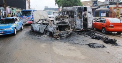 Côte d'Ivoire : Attaques contre   des véhicules à Yopougon,  la police sur les traces d'une dizaine de suspects