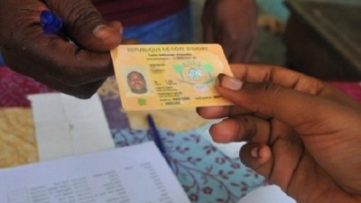 Côte d'Ivoire :    La periode de validité de la carte nationale d'identité (CNI) prorogée au 31 décembre 2021