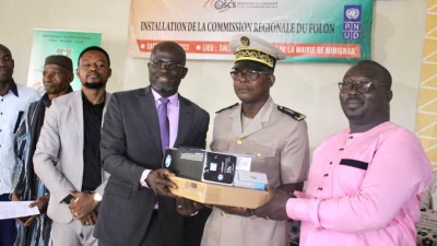 Côte d'Ivoire :   Prévention des conflits, l'Observatoire de la solidarité et de la cohésion sociale installe sa Commission régionale du Folon