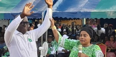 Côte d'Ivoire : Anoumaba, Véronique Aka investit le candidat du PDCI aux municipales et martèle « au soir du 2 septembre, le PDCI sera vainqueur à 100 % »