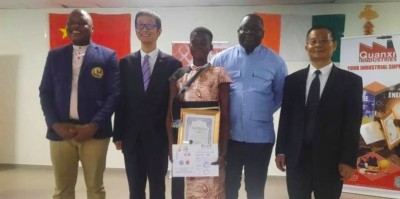 Côte d'Ivoire : Concours « Pont vers la Chine », parmi les 5 candidats en lice, une élève de la 3e au lycée mixte de Yamoussoukro décroche la palme d'or de l'édition 2023