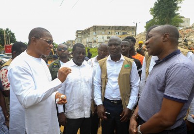 Côte d'Ivoire : Effondrement d'un immeuble R+6 à Cocody, bilan provisoire, 8 morts et 9 blessés, un chantier non autorisé, le propriétaire recherché pour répondre devant la loi