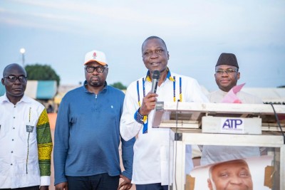 Côte d'Ivoire : Bouaké, après une période tumultueuse, Amadou Koné et Bema Fofana fument le calumet de la paix pour la victoire du RHDP