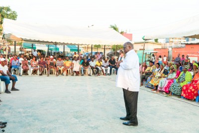 Côte d'Ivoire : Municipales, depuis Marcory le Candidat du RHDP, Laurent Tchagba aux militants : « La division fragilise le parti et l'unité nous consolide