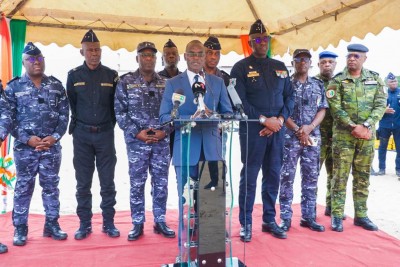 Côte d'Ivoire : Lancement de la 8è édition des Vacances Sécurisées par le Ministre Vagondo, 3500 hommes seront mobilisés par jour sur le territoire national