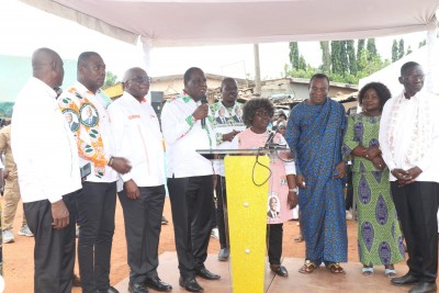 Côte d'Ivoire : Depuis Tiémélékro, Ahoua N'doli appelle les militants du Rhdp à voter Affi N'guessan aux régionales dans le Moronou