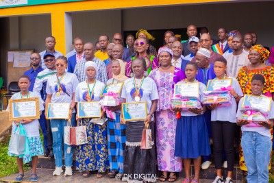 Côte d'Ivoire : L'émergence de la jeune fille élève par l'école célébrée dans le Woroba