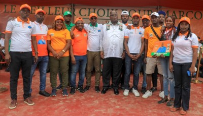 Côte d'Ivoire :   Marcory, le RHDP promet aux femmes et aux jeunes la signature d'un contrat social et un fonds de garantie de 350 millions