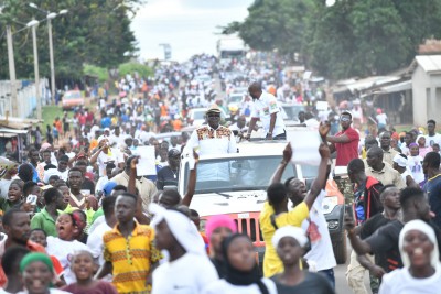 Côte d'Ivoire : Amédé Kouakou termine sa campagne des Régionales 2023 très très fort