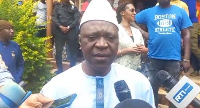 Côte d'Ivoire : Bouaké, Amadou Koné après son vote, « Que le meilleur gagne et qu'on se retrouve pour fêter ensemble la victoire...»