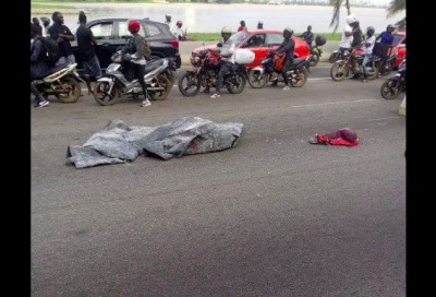 Côte d'Ivoire : Un livreur à moto tué par un gros camion au Plateau