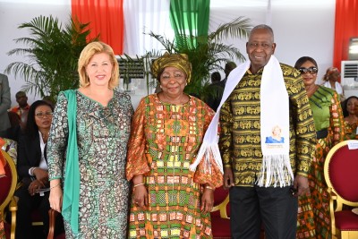 Côte d'Ivoire :   Hommage, Dominique Ouattara à propos de Amy Toungara : « Elle a toujours été un pilier et un modèle de dévouement pour les autres »