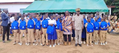 Côte d'Ivoire : Depuis Sinfra, Madame Tidou redonne le sourire aux populations de la tribu Bindin en cette rentrée scolaire